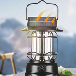 Lámpara <span class=keywords><strong>Solar</strong></span> Recargable con Sensor, Impermeable, para Jardín, Patio, Balcón y Camping - Product Image 3