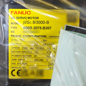 FANUC AC Servo Motor A06B-2075-B207 Beta ISc 8/3000-B เครื่อง CNC ที่จัดหาโดย TOMMY - Product Image 3