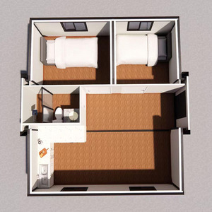 Casa Contenedor Prefabricada Expandible de China, Diseño Moderno de Mediados de Siglo, Sala de Estar Portátil, Dormitorio, Casas Prefabricadas Pequeñas - Product Image 6