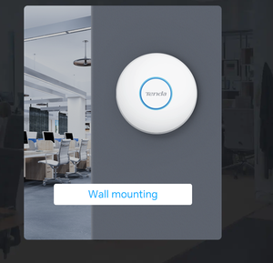 Tenda I26 AX1500 Wi-Fi 6 Dual-Band 1500Mbps Access Point da Soffitto Gigabit per <span class=keywords><strong>Rete</strong></span> Wireless in Ufficio e Sale Riunioni - Product Image 5