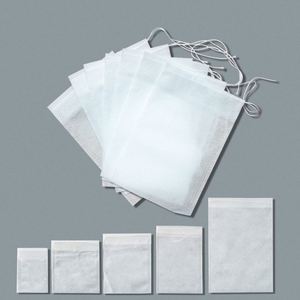 Bolsas de Filtro de Té Ecológicas al por Mayor, 100 Unidades/Paquete, Bolsas de Té Reutilizables de Tela No Tejida, Bolsas de Filtro Vacías con Cordón - Product Image 3