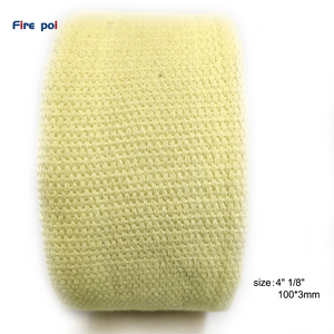 Cinta de Kevlar Plana de 100 mm de Ancho y 3 mm de Grosor, 100% Kevlar, Cinta Absorbente de Aramida, Cinta de Kevlar de 4 1/8 Pulgadas, Cinta de Aramida Pura - Product Image 5