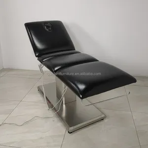Preto elétrica massagem mesa atacado inoxidável elétrica massagem mesa cama