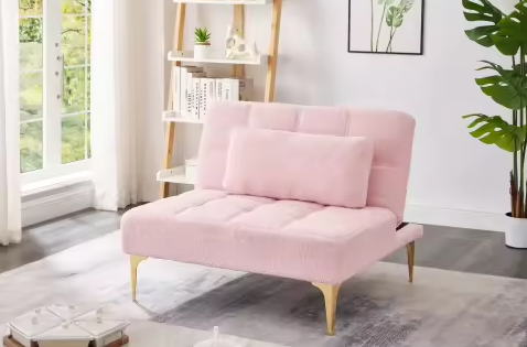 Oso de peluche rosa + Tela + 1 Asiento