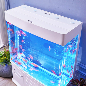 <span class=keywords><strong>Aquarium</strong></span> de poissons personnalisé, bassin de poissons en acrylique, grand, 200 gallons, à usage domestique, vente directe depuis l'usine - Product Image 4