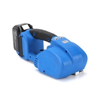 Herramienta de Flejado Portátil de PP/PET, Flejadora Manual para Palés y Cartones, Eléctrica, Semiautomática, a Batería