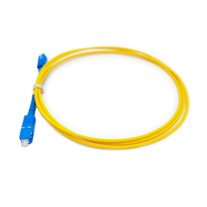 สายแพทช์ไฟเบอร์ออปติกแบบ Single-Mode Simplex OS2 9/125 2 มม. PVC สำหรับ FTTH ชนิด SC UPC ถึง SC UPC - Product Image 4