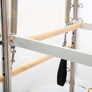 Reformer Pilates in Legno <span class=keywords><strong>DEREN</strong></span> con Torre Integrata &amp;   Materiale in Quercia Springs in Offerta - Product Image 4