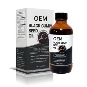 OEM/ODM Premium 120ml <span class=keywords><strong>di</strong></span> <span class=keywords><strong>olio</strong></span> <span class=keywords><strong>di</strong></span> semi neri essenziale <span class=keywords><strong>Nigella</strong></span> spremuto a freddo - Product Image 1