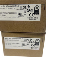 Nouveau module PLC d'origine AS64AM10N-A AS08AM10N-A AS08AN01T-A AS16AM10N-A AS16AP11T-A AS16AP11P-A AS16AN01T-A AS16AN01P-A RS485