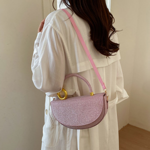 Bolso de Hombro de Lujo Semicircular para Mujer 2026, Elegante Mini Bolso Cruzado, Versátil y con Estilo, Bolso de Mano Individual para Dama - Product Image 4