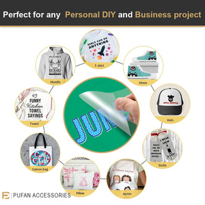 Wholesale Custom 3d Letter <strong>Flock</strong> t Shirt Puff Print <strong>LOGO</strong> HTV <strong>Heat</strong> <strong>Transfer</strong> Vinyl Patches for Hoodie Ready to Press - Product Image 3