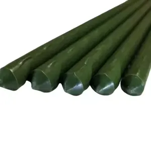 Factory Price Manufacturer Supplier Garden Stake Climbing Plants Sticks Wholesale Metal Plant Stakes Plastic coated steel