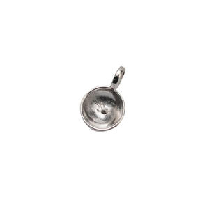 Pendentif en argent S925 avec perle de 10-11 mm, accessoires tendance pour femmes, matériel de fabrication de bijoux semi-finis, composants - Product Image 5