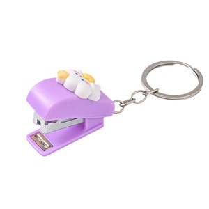 <span class=keywords><strong>Agrafeuse</strong></span> de bureau manuelle mini portable en plastique, mignonne et économique, pour étudiants - Product Image 5