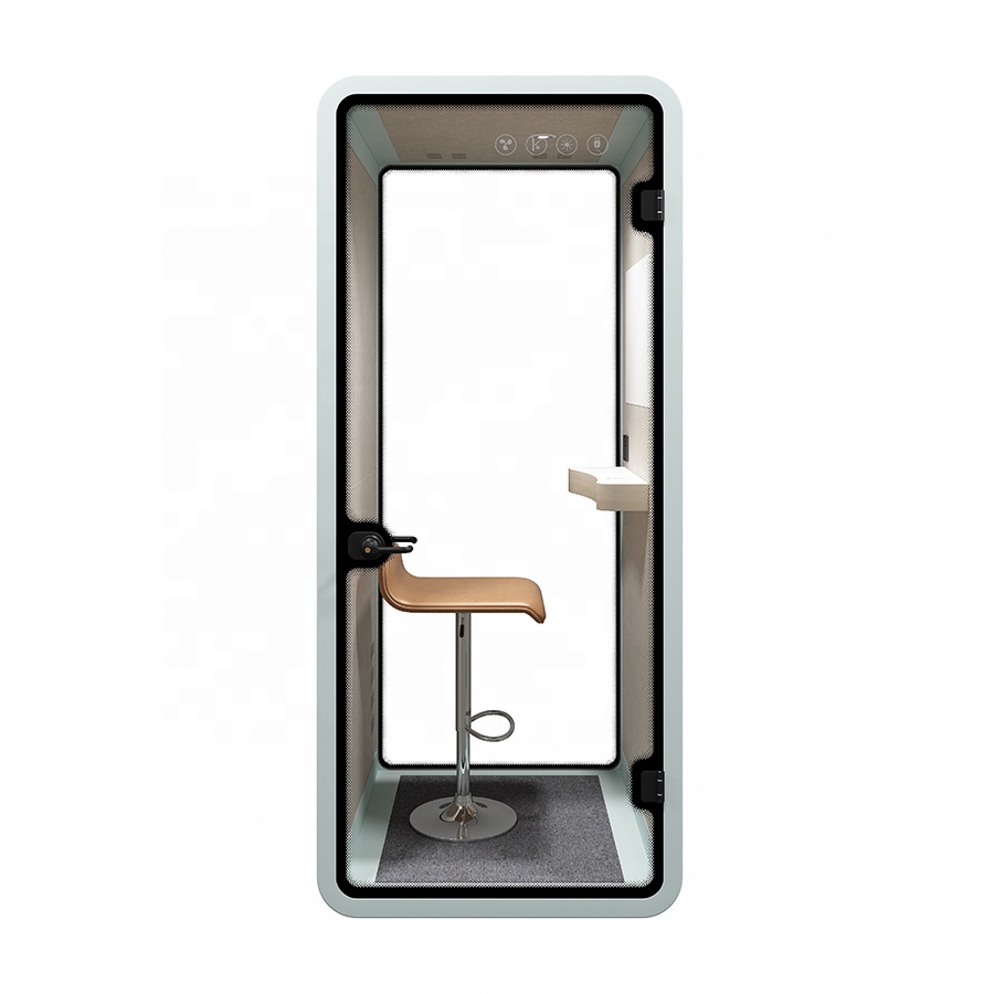 Светодиодный светильник Mingle, металлический звукоизоляционный офисный телефон с системой вентиляции