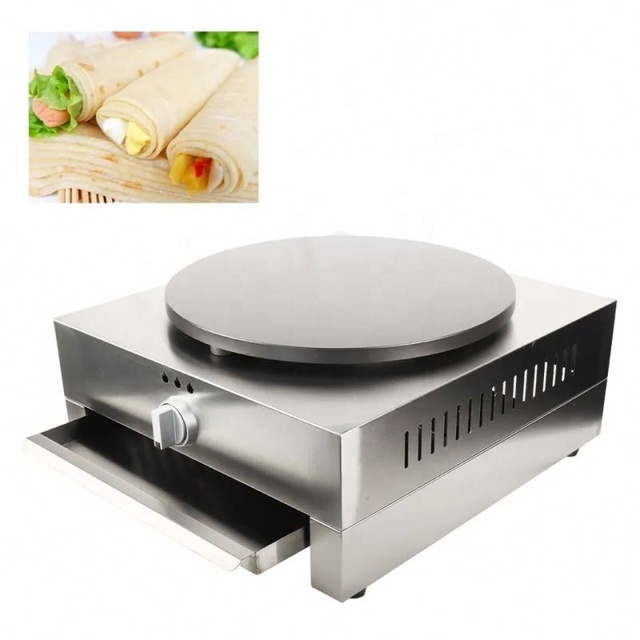 Mini Table Catering Equipment Double Head Electric Crepe Making Machine Commercial Single-head Crepe Crepe Griddle