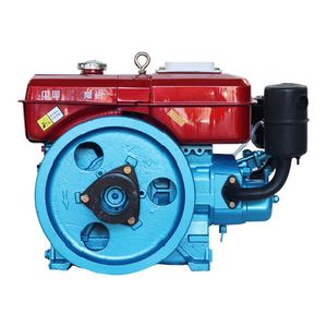 Moteur diesel monocylindre 4 temps refroidi par eau de haute qualité, 20 CV, avec démarreur électrique et roulement de pompe. - Product Image 3