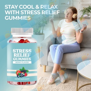 Gummies anti-stress SUNI OEM/ODM en marque privée, favorisant la relaxation, extrait de safran, améliorant le sommeil - Product Image 5