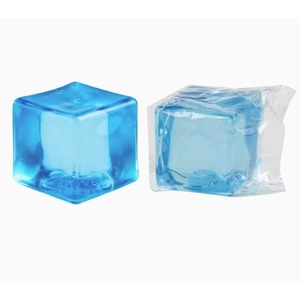 Custom Logo 5.5cm Ice Cube <b>Squishy</b> Maltose Slow Rebound Square Sensory Stress Relief Toy Soft Wholesale Promotional Gift OEM - Product Image 3