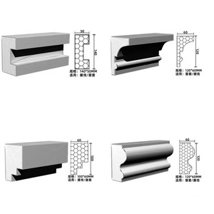 Moulures de corniche en polystyrène expansé (EPS) écologiques, ignifuges et imperméables – Faciles à installer – Vente en gros - Product Image 4