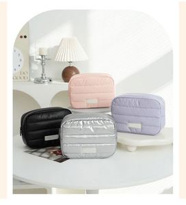 Simple Makeup <b>Bag</b> High End Aesthetic Large Capacity Handheld Cosmetic <b>Organizer</b> Wholesale Cloud Toiletry <b>Bag</b> for <b>Travel</b> - Product Image 6