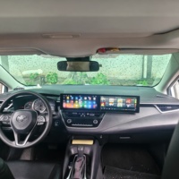 Écran de voiture Android 10,25 pouces double/triple avec Carplay sans fil, autoradio stéréo pour Toyota Corolla Cross 2019-2025
