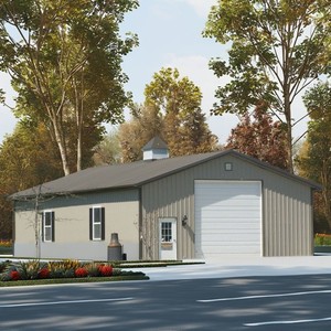 Nhà máy trực tiếp nhà để xe Kết Cấu Thép đúc sẵn, thép q355 cường độ cao, cho bãi đậu xe 2 xe có chứng nhận CE - Product Image 2