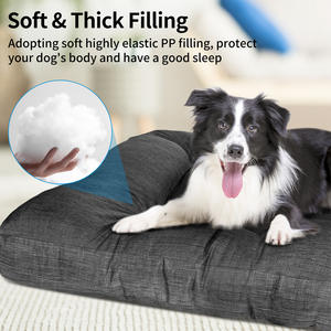 Nuevo diseño, alfombrilla grande para perros, antideslizante, suave, transpirable, cama para cachorros, mascotas no peludas, colchón para perros para mantener el calor - Product Image 4