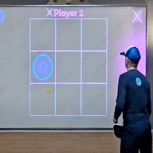 Jeux interactifs muraux de pickleball AR pour plusieurs joueurs, entraînement simulé de pickleball en salle avec 20 jeux de projection interactive - Product Image 3
