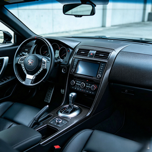 Nuevo Reemplazo de Tablero Completo de Fibra de Carbono, Ajuste Directo para Nissan GT-R R35 2008-2016 LHD - Product Image 6