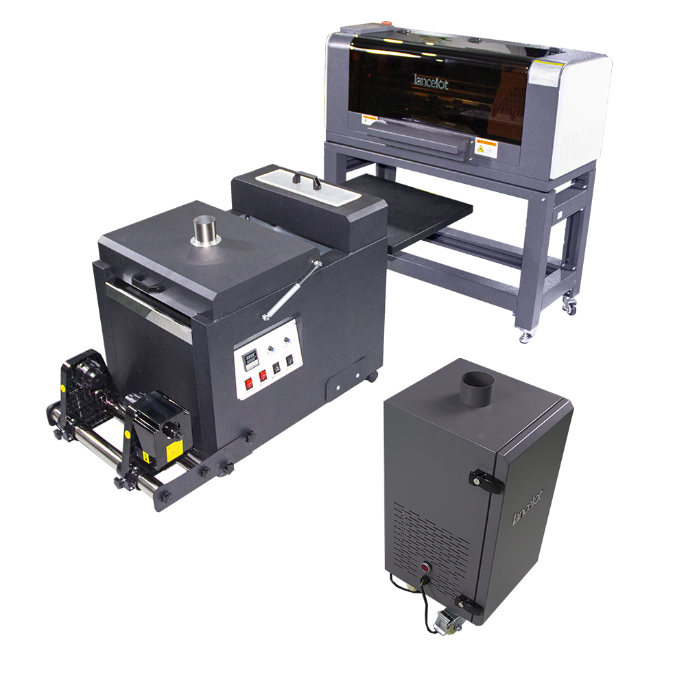 Универсальный фильтр для удаления дыма для порошковых шейкеров DTF, портативный мини-очиститель воздуха для отверждения DTF