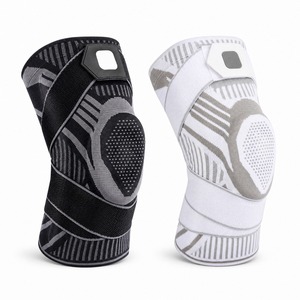 Genouillères de course à compression élastique avec coussinet en gel et support à ressort pour la prévention des blessures à la LCA et à la LCM - Product Image 2