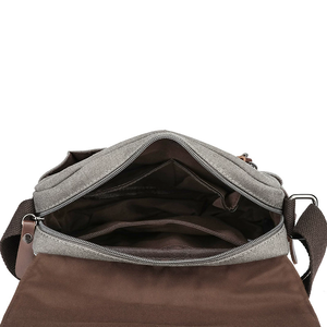 Bolsos de lona al por mayor, bolsos de hombro para hombre, bolsos cruzados portátiles informales para exteriores, bolsos de moda coreanos, bolsos para estudiantes - Product Image 4