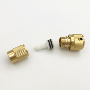 Raccord rapide en laiton 25 mm pour tuyau d'irrigation de jardin, installation facile - Product Image 3