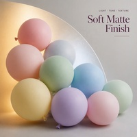 100 ballons de 12 pouces pour fête d'anniversaire, couleurs pastel jaune, rouge, violet, fournitures de décoration, ballons d'anniversaire en vrac