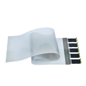 Pantalla de Película de Cristal Personalizada con Transmitancia del <span class=keywords><strong>90</strong></span>%, 2500CD, P6.25, P8, P10, Pantalla Publicitaria para Exposiciones, Conciertos y Escaparates - Product Image 3