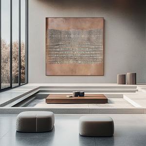 Pintura al Óleo Abstracta Moderna, Pintada a Mano, sin Marco, Arte en Lienzo para Decoración de Paredes de Dormitorios de Hoteles de Lujo - Product Image 1