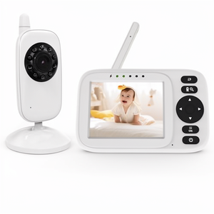 Cámara de Vigilancia para Bebés <span class=keywords><strong>HelloBaby</strong></span> con Pantalla de 3.2'', Visión Nocturna, PTZ/Wi-Fi, Aplicación Tuya, IP65 Impermeable, Alarma de Alimentación, Modo VOX/ECO - Product Image 1