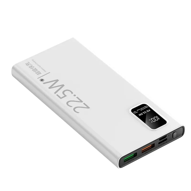 10000 Mah Mobile Charger Power Bank 10000mah Battery Led Display Ultra Slim Powerbank for Mobile Phones