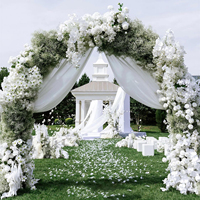 1 PC Fleurs artificielles Gypsophile en vrac, bouquets blancs effet naturel, fausses fleurs pour mariage, fête, décoration intérieure