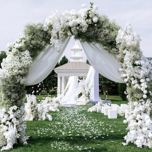 1 Ramo de <span class=keywords><strong>Flores</strong></span> Artificiales de Gypsophila Blanca, <span class=keywords><strong>Flores</strong></span> Falsas de Tacto Real para Decoración de Bodas, Fiestas y Hogar - Product Image 5