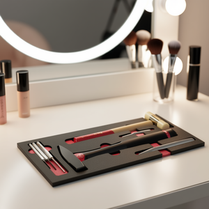 Ensemble d'éponges à maquillage 519 M 382F, outils cosmétiques professionnels pour l'application sur le visage - Product Image 3