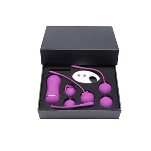 Dispositif d'exercice de Kegel en Silicone, 5 pièces, entraîneur musculaire pelvien, boules de Kegel, exercices pour le sol du bassin