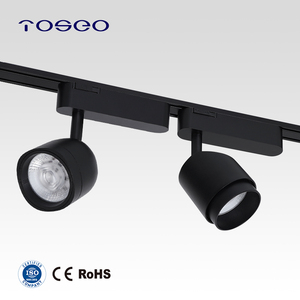 Moderno 12W ha condotto la luce magnetica a binario 48 Volt tonda chips Spot per <span class=keywords><strong>Showroom</strong></span> e magazzino in alluminio corpo lampada - Product Image 4