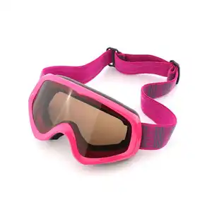 Пользовательский логотип зимние солнцезащитные очки для скейтборда УФ анти туман Детские лыжные очки
