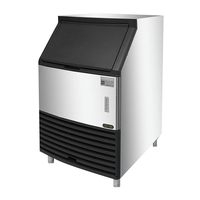 Machine à glace pilée commerciale haute capacité avec compresseur, haute productivité, longue durée de vie pour les restaurants de fruits de mer