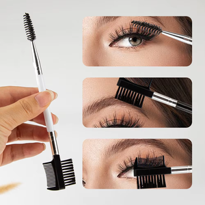 Herramientas Profesionales de Maquillaje de Ojos al por Mayor de Fábrica, Cepillos 3 en 1 de Pelo Sintético para Separar Pestañas y <span class=keywords><strong>Cejas</strong></span> - Product Image 3
