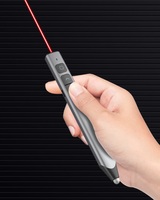 Presentador Inalámbrico VSON con Puntero Láser y Botones de Hiperenlace, Recargable por USB, Control Remoto para Presentaciones PPT, Ideal para Enseñanza y Reuniones