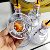 Verres à Cognac et Gobelets à Whisky Réutilisables Écologiques en Plastique de 375 ml pour Événements et Fêtes